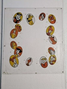 Máquina expendedora de huevos de la suerte Fred Flintstone de colección carpa lateral de plexiglás RARA - Imagen 1 de 9