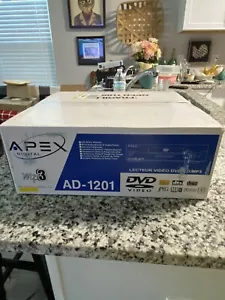 Apex AD-1201 DVD Player, Kodak Picture Disc, JPEG, CD, MP3, Fernbedienung. Neu - Bild 1 von 11