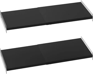 Expandable Closet Tension Shelf Organizers, Cabinet Rack Storage for Wardrobe Di - Picture 1 of 9