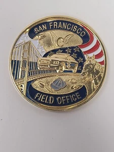 San Francisco Field Office Challenge Coin 2" - Picture 1 of 2