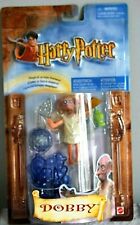 Harry Potter Dobby Action Figure Poseable Dobby Punishes Himself Iron Lamp 2002