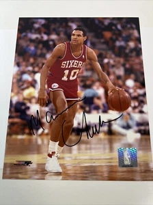 Maurice Cheeks Autograph 8x10 Photo 76ERS HOF Signed Auto - Bild 1 von 5