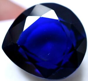 Huge 27.85 Ct Natural Violet Blue D Block Tanzanite Certified Treated Gemstone