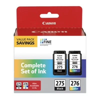 Genuine Canon Ink Cartridges PG-275 & CL-276 Original For Pixma TS3520 4720 OEM - Image 1 of 2