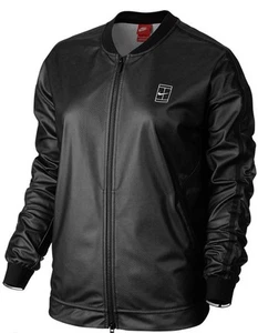 Nike 744004 Para mujeres $220 NikeCourt Chaqueta Tenis Entrenamiento Informal Bombardero Cremallera Completa - Imagen 1 de 7