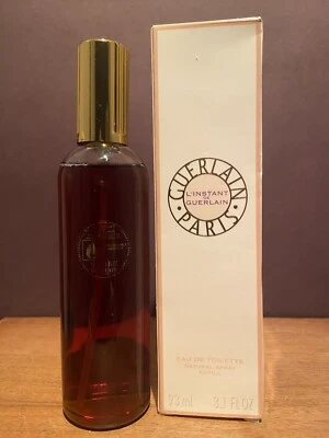 L'INSTANT DE GUERLAIN 3.1 FL. OZ / 93 ML Eau De Toilette Recarga Spray Nuevo en Caja Foto 1 de 4