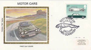 (141670) CLEARANCE Cars GB Colorano FDC Jaguar Coventry 1982 - Picture 1 of 1