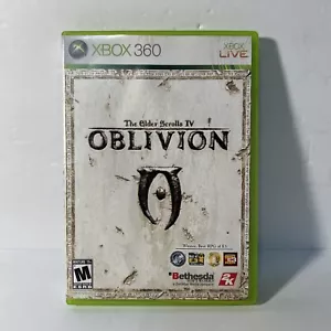 The Elder Scrolls IV 4 Oblivion (Xbox 360, 2006) CIB Complete Game Map + Manual - Picture 1 of 4