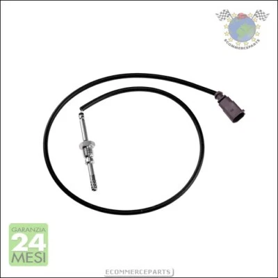 Sensore Temperatura Gas Scarico Ajs Per Audi Tt A3 Seat Toledo Iii Altea Leon - Immagine 1 di 4
