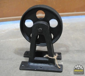 Cast Iron Wheel / Caster, 6" Diameter, Repro, Heavy Duty - Picture 1 of 3