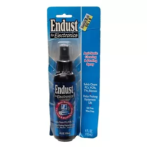 Vintage 2004 Endust for Electronics Anti-Static Cleaning Dusting 4oz Dented Box - Picture 1 of 4