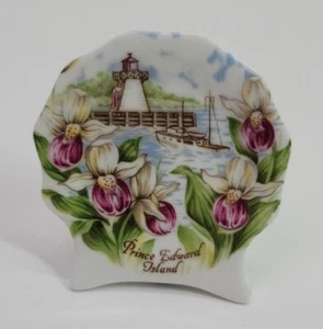 Prince Edward Island Fine Bone China Toothpick Holder England Antique Vtg Retro - Picture 1 of 5