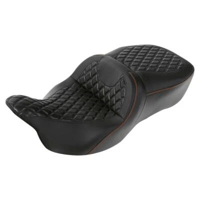 Asiento de conductor pasajero apto para Harley Touring Road Glide Special FLTRXS 2009-2023 Foto 1 de 4