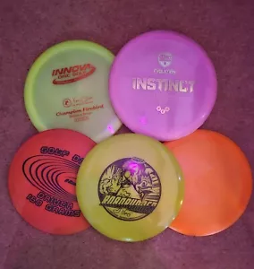 Disc Golf Discs Set Of 5 - Picture 1 of 1