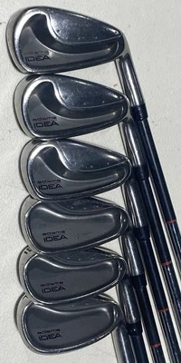 Adams Golf Idea RH 5, 6, 7, 8, 9, PW Stiff Irons USED FREE SHIPPING - Image 1 of 4