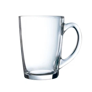 Luminarc Coffee Mug Tea Cup New Morning Glass Clear Dishwasher Safe Drink 320ml - Picture 1 of 6