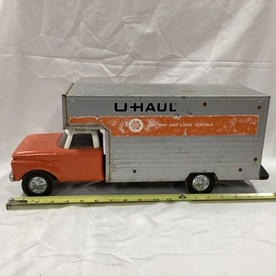 Nylint Vintage 1970's Ford U-Haul Maxi Mover Truck Pressed Steel 18 1/2” - Image 1 of 4