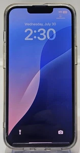 Apple iPhone 13 - 128 Go - Écran fissuré *VEUILLEZ LIRE* (MLNG3VC/A A2631) - Photo 1 sur 12