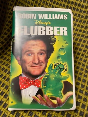 VHS Walt Disney Flubber Robin Williams Marcia Gay Harden Christopher MCDonald Ra - Image 1 of 4
