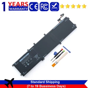Batterie pour ordinateur portable 6GTPY pour Dell XPS 15 9560 9570 7590 Précsion 5530 5520 5510 5540 - Photo 1/8