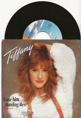 TIFFANY I SAW HIM STANDING THERE ORIGINAL SINGLE FROM USA, MINT - Image 1 of 2
