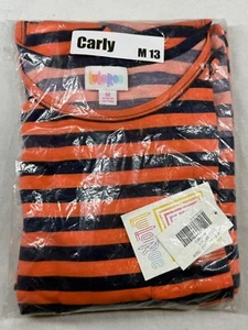 New Women's LuLaRoe Carly High Low Summer Casual Short Sleeve Dress Medium 13 - Picture 1 of 2