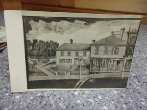 B540 old post card mansion house penn yan ny - Picture 1 of 2