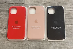 Cover Case Custodia Silicon Case iPhone 12 - 12 Pro Silicone - Foto 1 di 7