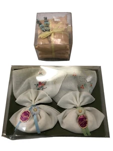 2 SET 5 PROFUMATORI PER CASSETTI CLEMENTINE LAVORATI A MANO PROFUMI VINTAGE - Imagen 1 de 1