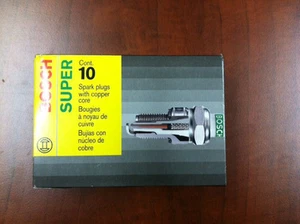 BOSCH 7402(FR7LDC+) SUPER SPARK PLUGS (10 COUNT) - Picture 1 of 2