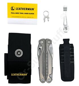 Leatherman Charge Plus TTi Multitool Titanium - Black Nylon Sheath |  Bit Set