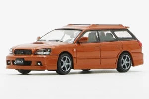 BM Creations Subaru Legacy e-tune II 2002 Orange RHD 1:64 - Picture 1 of 2
