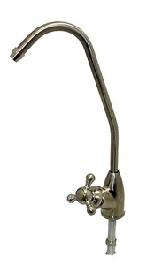 4 große Reichweite gebürstetes Nickel Wasserhahn mit Keramikverschluss Umkehrosmose - Bild 1 von 3