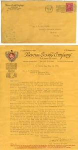 1908 St Louis Missouri Barnes-Crosby Co Engravers Photographers w/letterhead - Picture 1 of 1