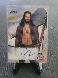 Seth Rollins 2020 WWE Topps Finest Auto Autograph Wrestling Card - Picture 1 of 3