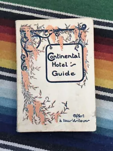 Continental Hotel Guide Paris 1934 - Picture 1 of 10
