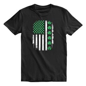 Camiseta Top Bandera de Estados Unidos Día de San Patricio para Hombre y Mujer - Imagen 1 de 9