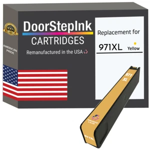 DoorStepInk Compatible Ink Cartridges For HP 971XL Yellow-USA - Picture 1 of 5