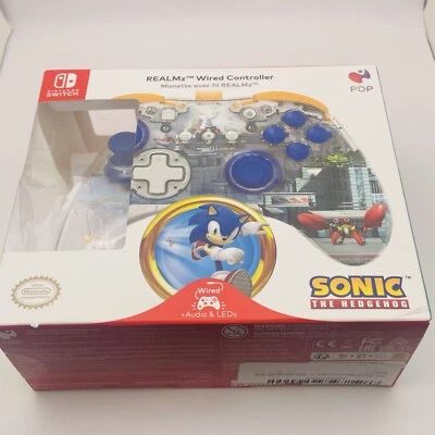 Nintendo Switch Sonic The Hedgehog REALMz PDP Wired Controller Tails NIP - Image 1 of 4