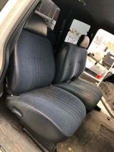 98 Chevrolet C3500 USED OEM FACTORY Blue Front 60/40 Cloth Manual Seats SHIPD