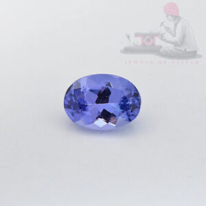 7x5mm Oval Cut Natural Tanzanite AAA Purple Color Loose Gemstone 1 Pcs