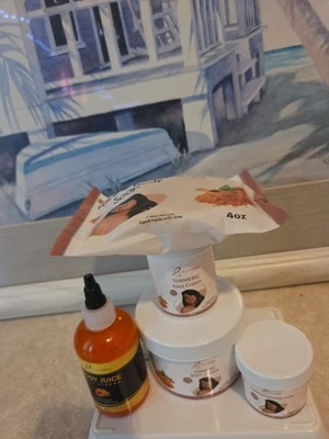 Whitening Tumeric  , Body Cream, face Cream, 4oz Soap, Body Juice, and Knuckles - Image 1 of 4