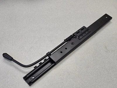 VERY NICE ORIGINAL PORSCHE 911 912E 930 OUTER DRIVERS SEAT LOCKING SLIDER RAIL - Image 1 of 4