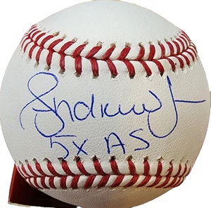 ANDRUW JONES AUTOGRAPHED BASEBALL - "5X ALL STAR" INSCRIBED - JSA AUTHENTICATED - Picture 1 of 2