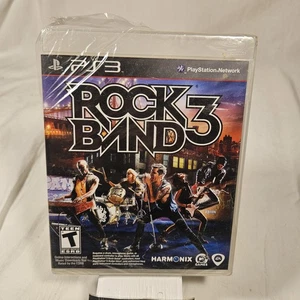 Rock Band 3 Sony PlayStation 3 PS3 Videospiel Brandneu Factory Sealed Harmonix - Bild 1 von 5