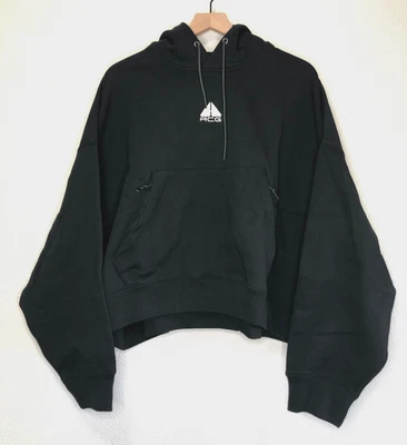 NUEVO Nike ACG Therma Fit Para Mujer Grande Tejido Toba Polar Recortado Sudadera con Capucha Grande Foto 1 de 4