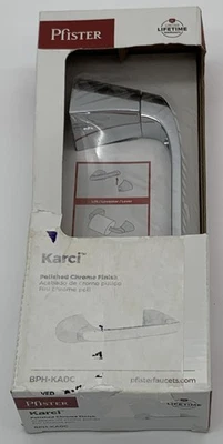 Новый держатель для туалетной бумаги Pfister Karci, полированный хром BPH-KADC - Изображение 1 из 4