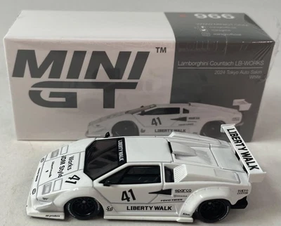 True Scale TSM MINI GT Lamborghini Countach LB Works Tokyo 2024 1/64 MGT00966-L - Immagine 1 di 4
