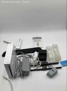 Nintendo Wii RVL-001 Weiß Videospielkonsole Komplettset mit Controller - Bild 1 von 10