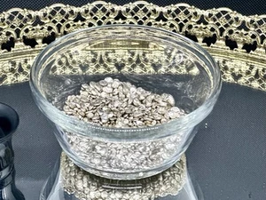 Tiro de grano de fundición de oro amarillo real de 10 quilates de 1 g limpio brillante para hacer joyas - Imagen 1 de 7